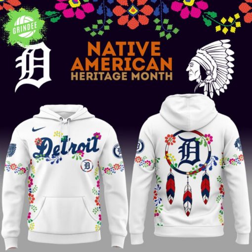 Detroit Tigers x Native American Heritage 2025 Baseball Hoodie