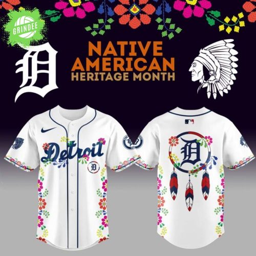 Detroit Tigers x Native American Heritage Night 2025 Baseball Jersey – Limited Edition