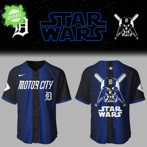 Detroit Tigers x Star Wars 2025 City Connect Baseball Jersey