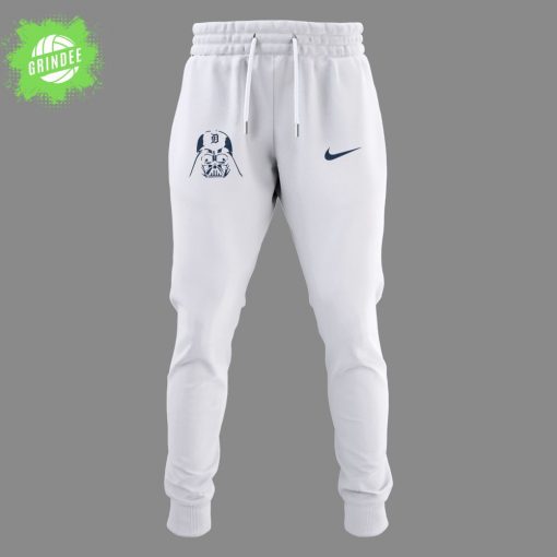 Detroit Tigers x Star Wars 2025 White Hoodie Special Edition
