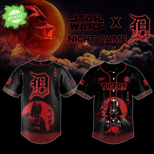 Detroit Tigers x Star Wars Baseball Jersey – Night Game Limited Edition