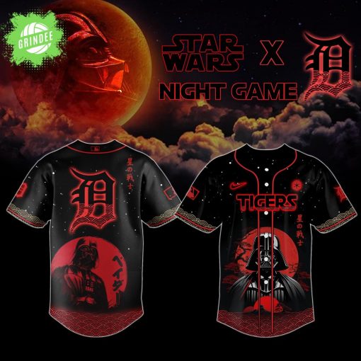 Detroit Tigers x Star Wars Baseball Jersey – Night Game Limited Edition