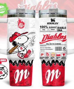 Diablos Rojos del México x Snoopy Premium Stanley Tumbler – 40oz Limited Drop
