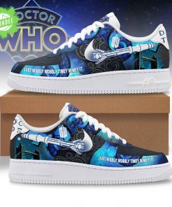 Doctor Who “Just Wibbly Wobbly Timely Wimey It” AF1 Shoes