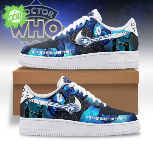 Doctor Who “Just Wibbly Wobbly Timely Wimey It” AF1 Shoes