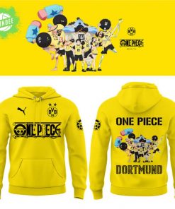 Dortmund x One Piece Yellow Hoodie – Exclusive Limited Edition Anime Merch