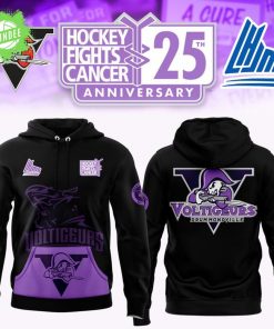Drummondville Voltigeurs “Hockey Fights Cancer” Hoodie Limited Edition