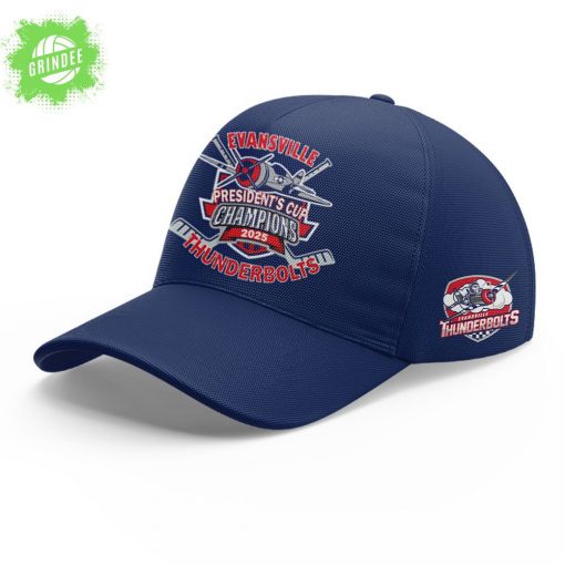 Evansville Thunderbolts President’s Cup Champion 2025 Hoodie