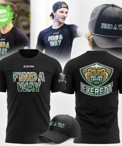 Everett Silvertips “Find A Way” T-Shirt – Motivational NHL Team Tee