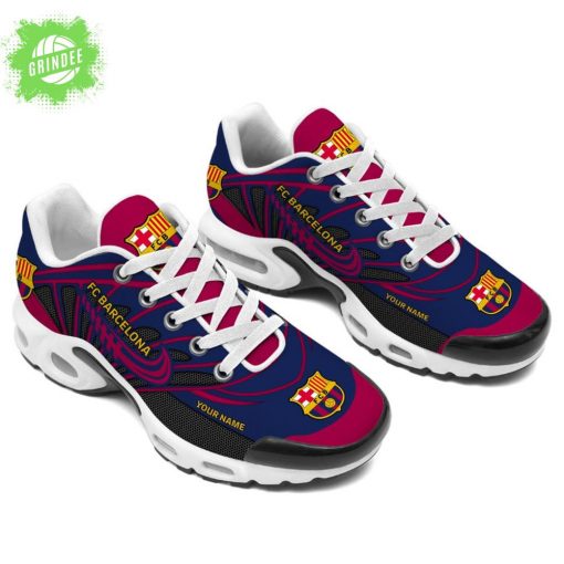 FC Barcelona Air Max Cushion Sneakers Personalized for Fans