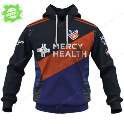 FC Cincinnati (MLS) Home Jersey Style Hoodie
