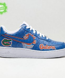 Florida Gators Mascot Logo NCAA Football AF1 Sneakers – Fan Edition