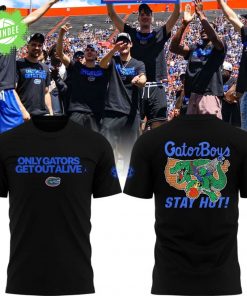 Florida Gators “Only Gators Get Out Alive” T-Shirt – Bold Statement Tee