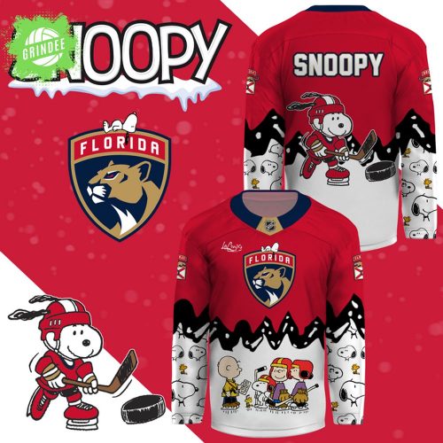 Florida Panthers x Peanuts Night 2025 “Snoopy” Jersey