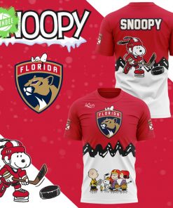 Florida Panthers x Peanuts Night 2025 “Snoopy” T-Shirt