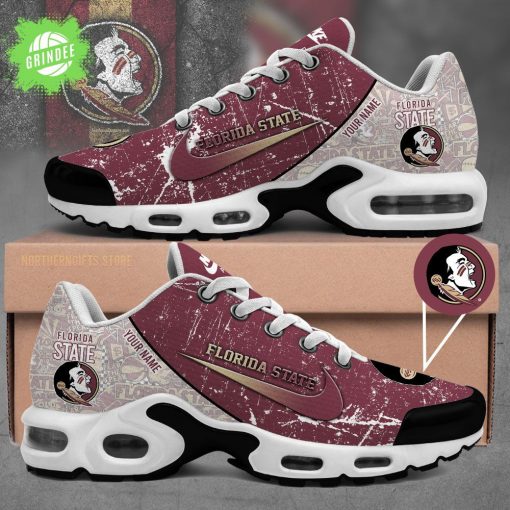 Florida State Air Max Shoes Custom Name for Fans