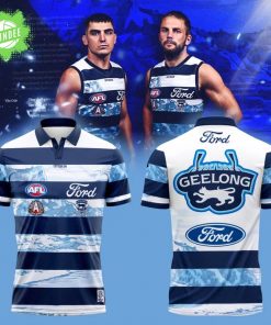 Geelong Cats ANZAC Day 2025 Polo Shirt