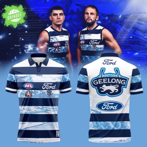 Geelong Cats ANZAC Day 2025 Polo Shirt