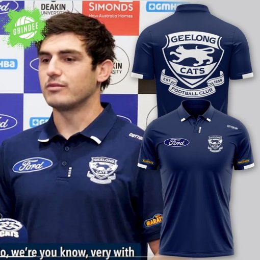 Geelong Cats Official 2024 Polo Shirt