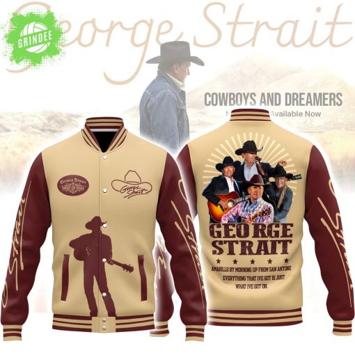 George Strait Country Music Baseball Jacket – Classic Tribute