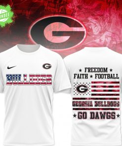 Georgia Bulldogs Go Dawgs 3D T-Shirt