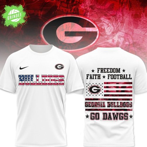 Georgia Bulldogs Go Dawgs 3D T-Shirt