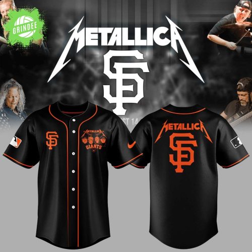 Giants Baseball Metallica Night Jersey – 2025 Edition