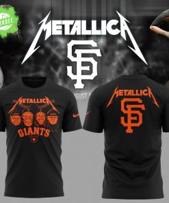 Giants Baseball Metallica Night T-Shirt – 2025 Edition
