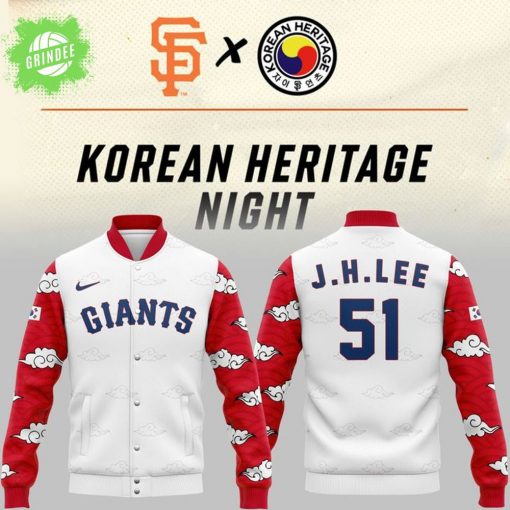 Giants Korean Heritage Celebration Bomber Jacket – Special Edition