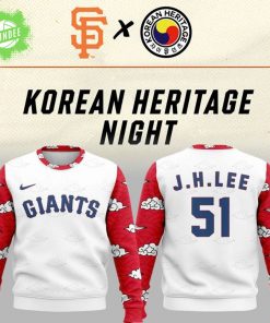 Giants Korean Heritage Celebration Sweatshirt – Special Edition