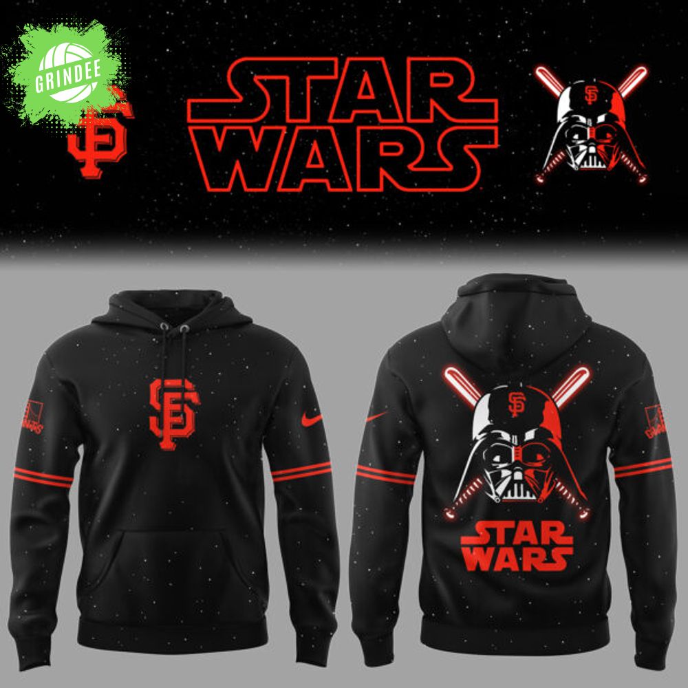 Giants x Star Wars 2025 City Connect Baseball Hoodie Giants x Star Wars 2025 City Connect Baseball Hoodie