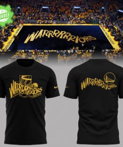 Golden State Warriors 2025 Black T-Shirt
