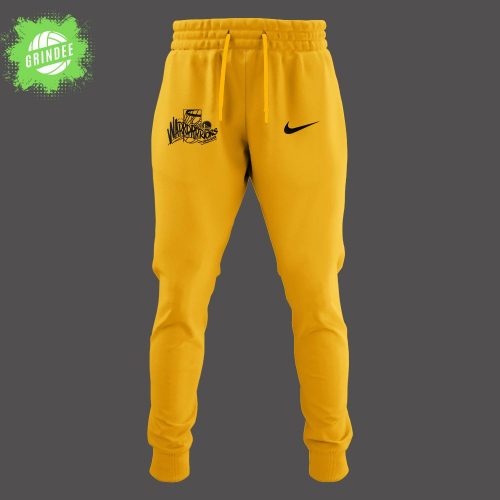 Golden State Warriors 2025 Yellow Hoodie