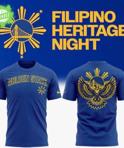 Golden State Warriors Filipino Heritage Night Graphic T-Shirt 2025