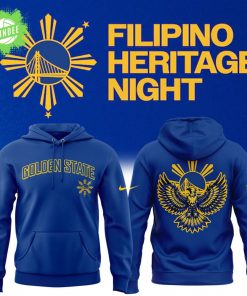 Golden State Warriors Filipino Heritage Night Hoodie 2025