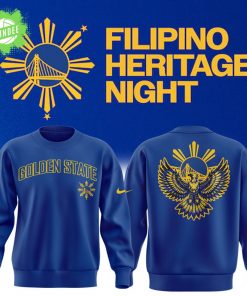 Golden State Warriors Filipino Heritage Night Sweatshirt 2025