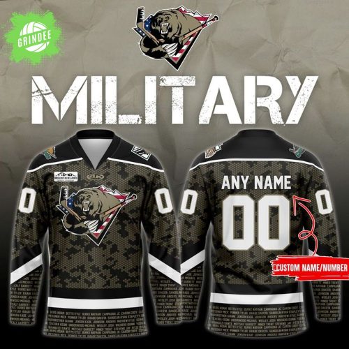 Grizzlies x Military Hockey Jerseys 2025 Limited Edition – Special Edition Fan Gear