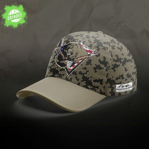 Grizzlies x Military Special Cap 2025 Limited Edition – NHL Military Tribute