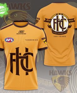 Hawthorn FC 100 Years 3D T-Shirt