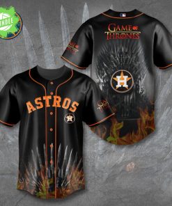 Houston Astros Game of Thrones Baseball Jersey House Astros