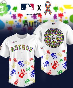 Houston Astros MLB Autism Awareness Special Edition 2025 Baseball Jersey