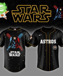 Houston Astros MLB x Star Wars Baseball Jersey Editions Limited 2025 – Galactic Baseball Night Jersey