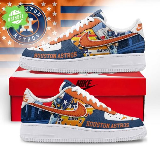 Houston Astros | Premium Air Force 1 Sneakers – Limited Edition