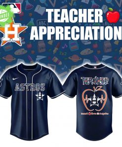 Houston Astros Teacher Night 2025 Baseball Jersey