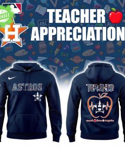 Houston Astros Teacher Night 2025 Hoodie