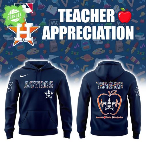 Houston Astros Teacher Night 2025 Hoodie