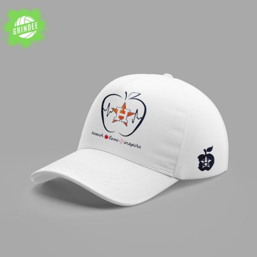 Houston Astros Teacher Night 2025 White Hoodie