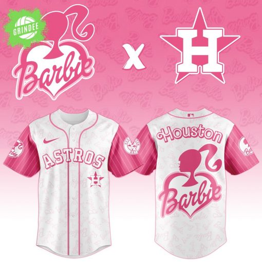 Houston Astros x Barbie 2025 MLB Jersey – Limited Edition