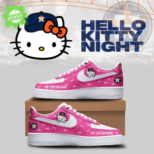 Houston Astros x Hello Kitty Night 2025 AF1 Sneakers