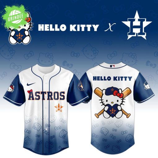 Houston Astros x Hello Kitty Night 2025 Baseball Jersey – Limited Edition
